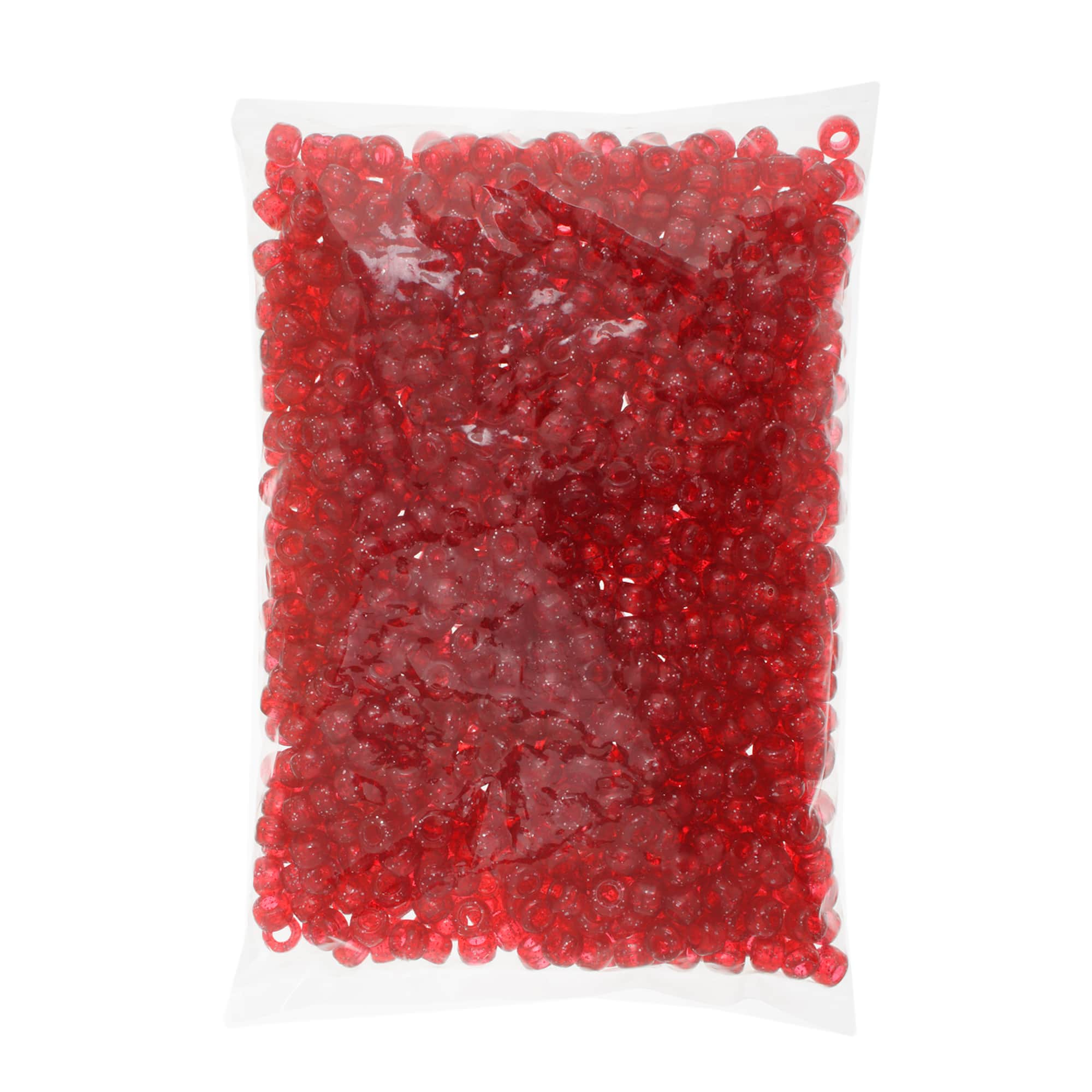 John Bead 9mm Sparkle Pony Beads, 1,000ct
